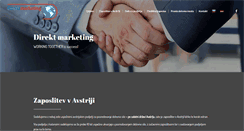 Desktop Screenshot of direktmarketing.si